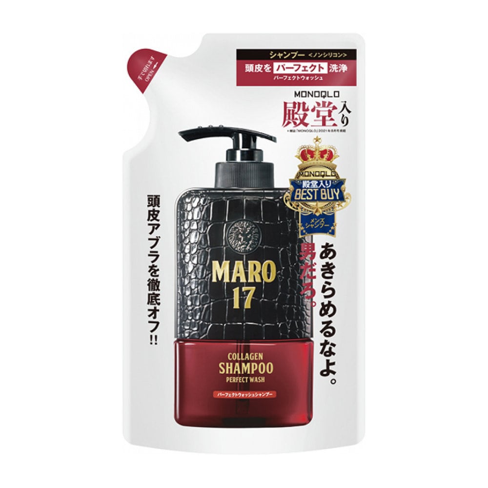 ネイチャーラボ　ＭＡＲＯ１７　コラーゲンシャンプー　パーフェクトウォッシュ　詰め替え用　３００ｍＬ