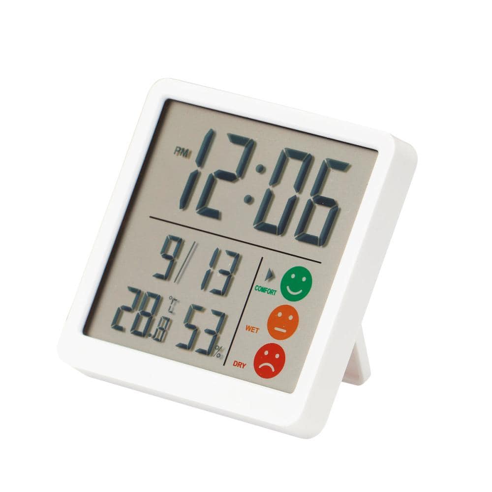 Ｌ’ＣＲＥＳＴ（ルクレスト）　マグネット付き　デジタル置き時計　ＪＢ－８２１１