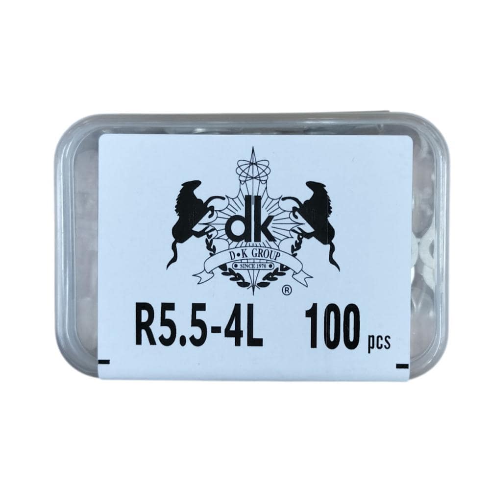 デンカエレクトロン　丸型圧着端子　Ｒ５．５－４Ｌ　１００個入り