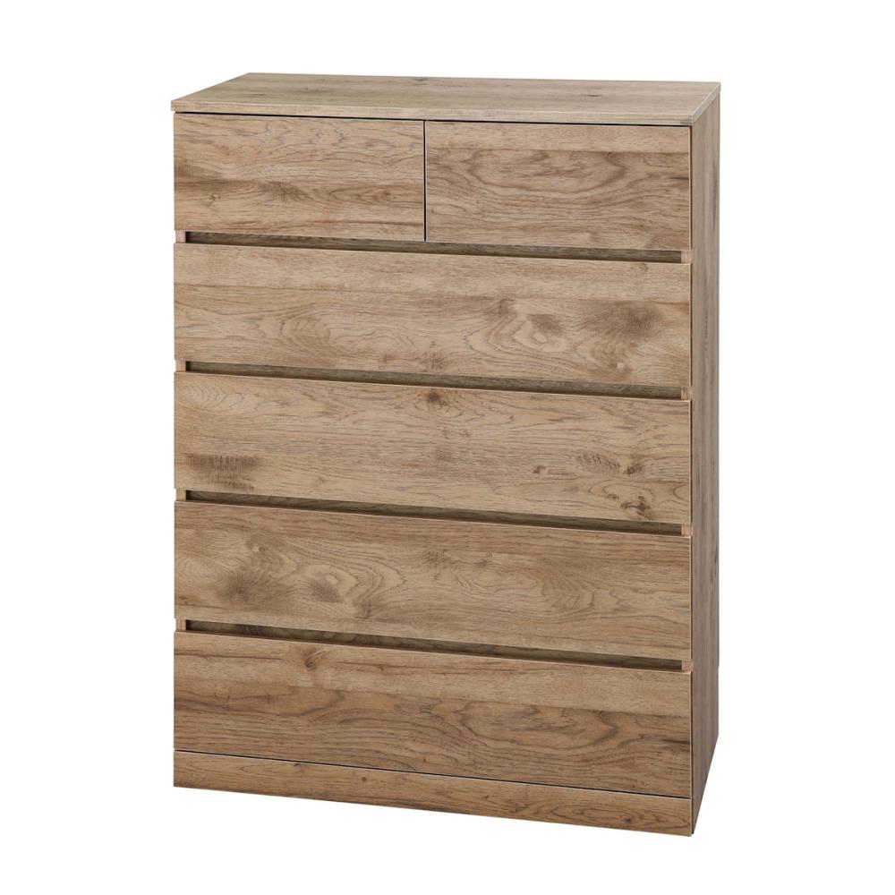 アイリスオーヤマ　ウッドチェスト　アッシュブラウン　ハイタイプ　ＷＣＨ－７９０Ｈ