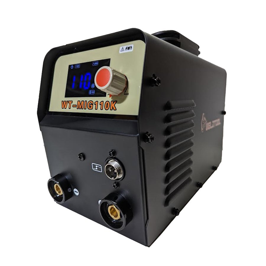 ＷＥＬＤＴＯＯＬ　半自動溶接機　ＷＴ―ＭＩＧ１１０Ｋ　ノンガス専用（１００Ｖ／２００Ｖ兼用）