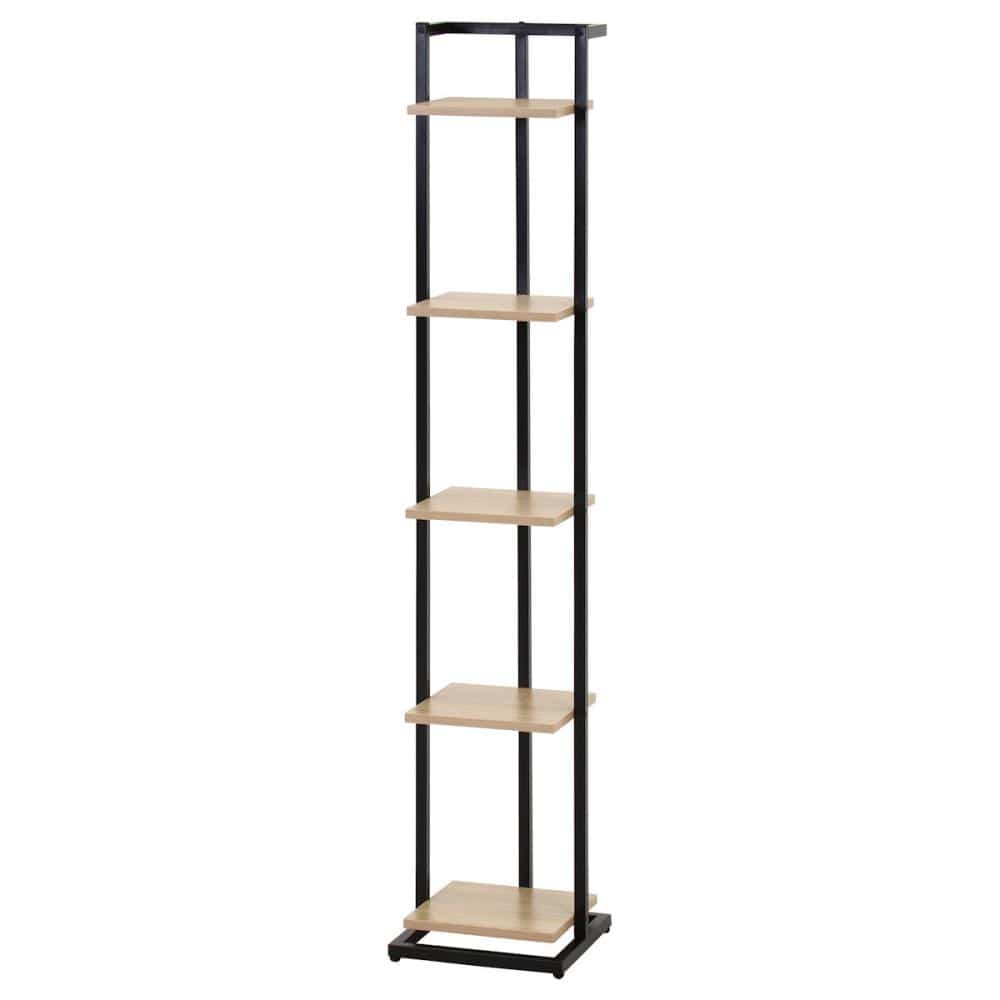 フラワーディスプレイスタンド　スリム　ブラック