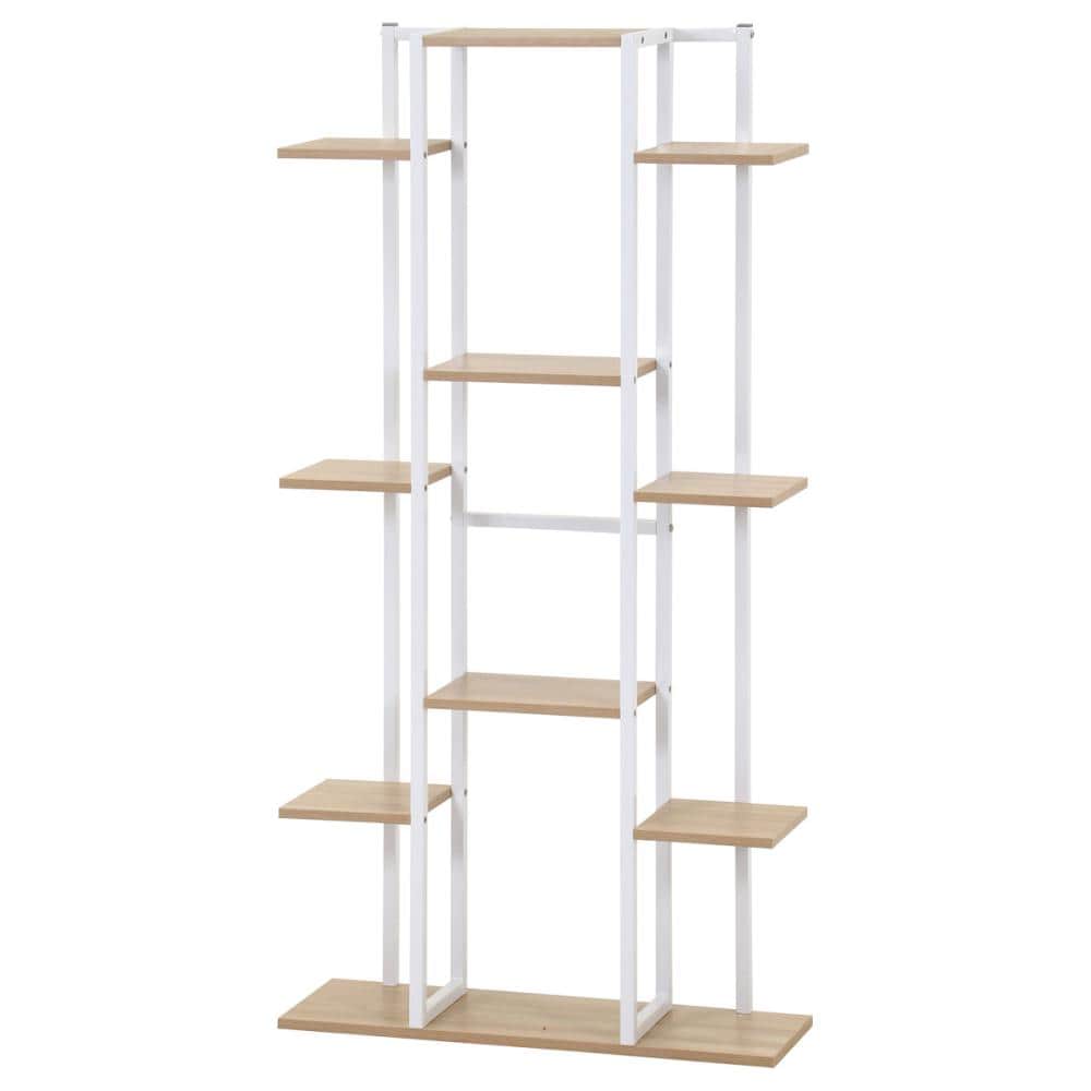 フラワーディスプレイスタンド　ワイド　ホワイト