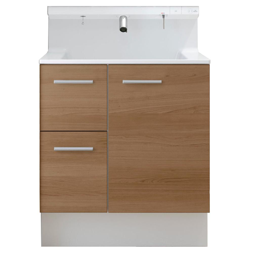 ＬＩＸＩＬ　ＩＮＡＸ　洗面台　Ｒ１シリーズ　間口７５ｃｍ　タッチレス水栓　寒冷地　チェリー　Ｒ１Ｈ１－７５５ＪＹＮ－ＡＵ／ＪＹ２ＦＣ