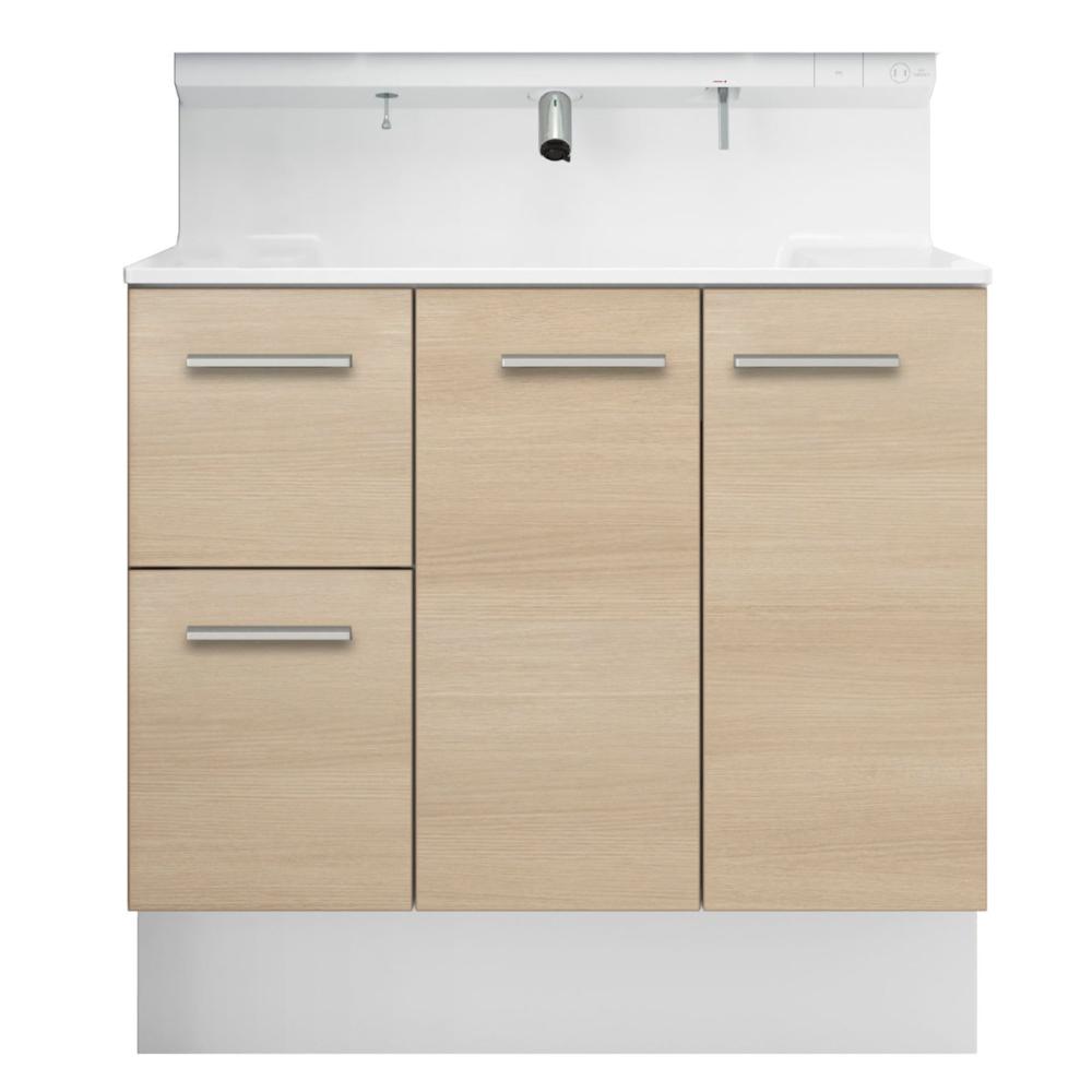 ＬＩＸＩＬ　ＩＮＡＸ　洗面台　Ｒ１シリーズ　間口９０ｃｍ　タッチレス水栓　　ライトオーク　Ｒ１Ｈ１－９０５ＪＹ－ＡＵ／ＪＰ２ＦＣ