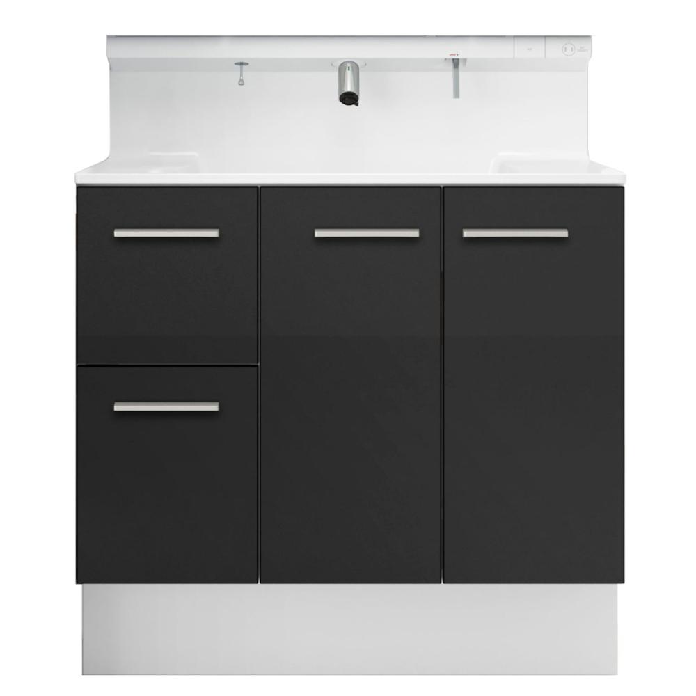 ＬＩＸＩＬ　ＩＮＡＸ　洗面台　Ｒ１シリーズ　間口９０ｃｍ　タッチレス水栓　　ディープグレー　Ｒ１Ｈ１－９０５ＪＹ－ＡＵ／ＨＤ２ＦＣ