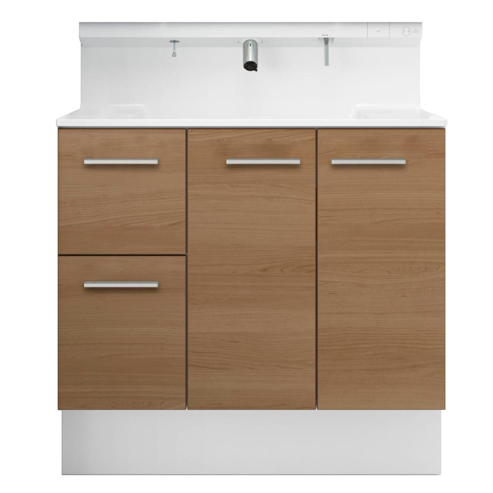 ＬＩＸＩＬ　ＩＮＡＸ　洗面台　Ｒ１シリーズ　間口９０ｃｍ　タッチレス水栓　寒冷地　チェリー　Ｒ１Ｈ１－９０５ＪＹＮ－ＡＵ／ＪＹ２ＦＣ