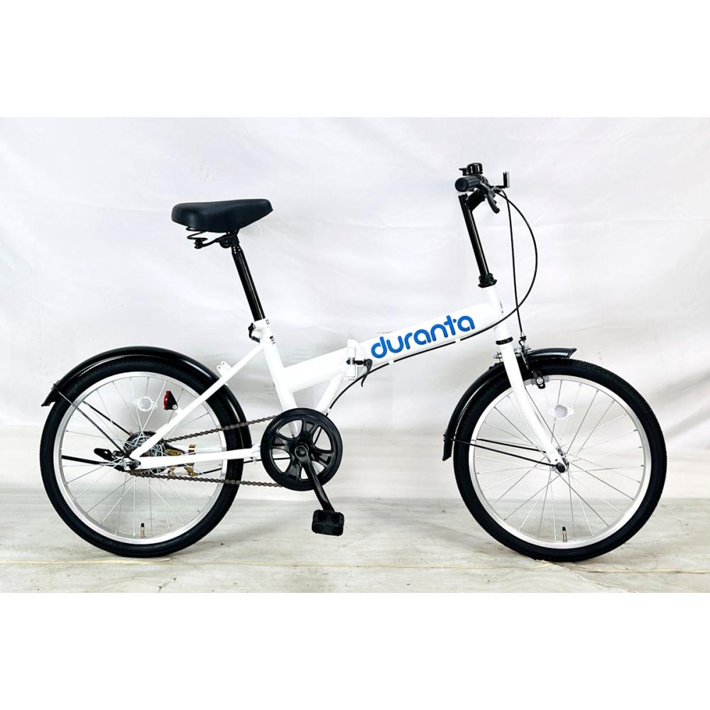 大日産業　折りたたみ車　デュランタ　２０インチ　ホワイト　２０６　Ｄ２４