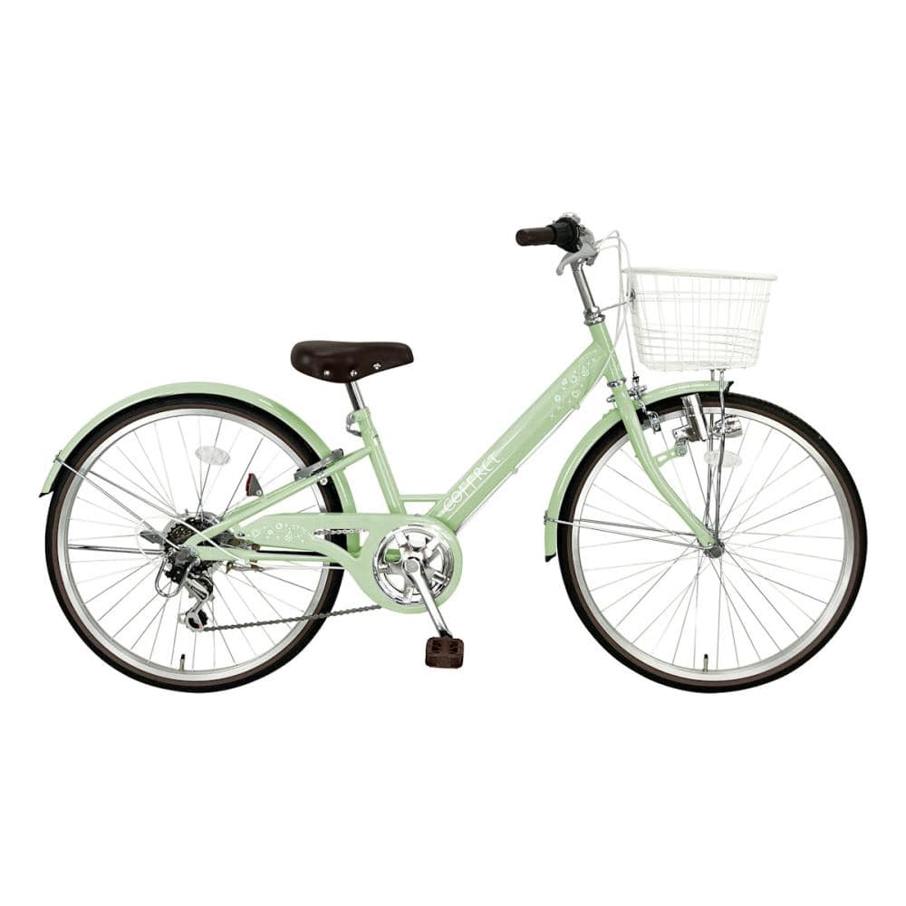 大日産業　子供車　コフレ　２４インチ　グリーン　２４６　Ｄ２６