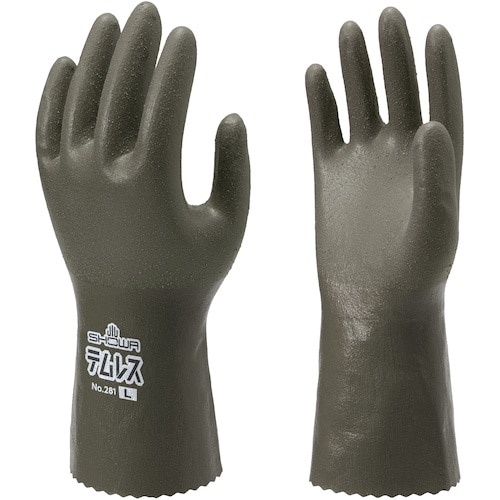ショーワグローブ　テムレス　Ｎｏ．２８１　オリーブグリーン　Ｌ