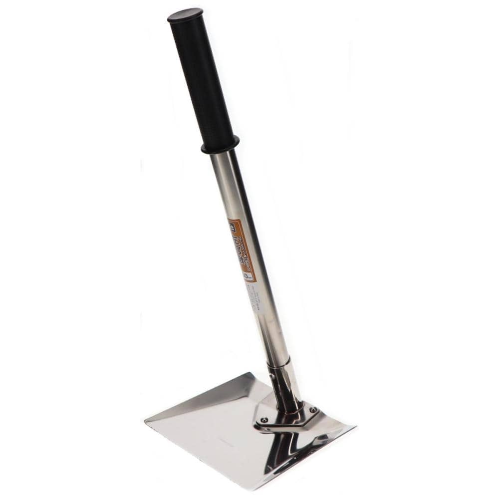 Ｋ＋ＧＥＡＲ　ステンレスパイプ柄左官鍬　４５０ｍｍ