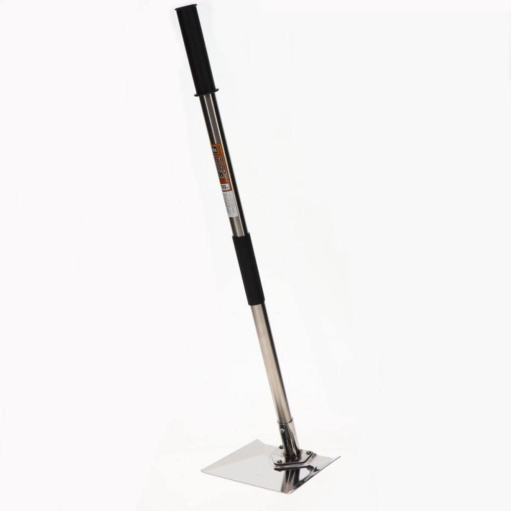 Ｋ＋ＧＥＡＲ　ステンレスパイプ柄左官鍬　７５０ｍｍ