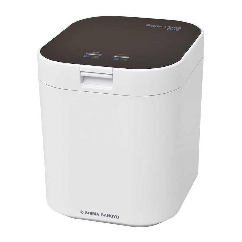 シマ　生ごみ減量乾燥機　パリパリキュー　ブラック　ＰＰＣ－１１－ＢＫ