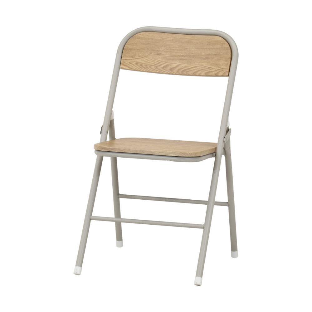 不二貿易　折りたたみチェア　アロン　ナチュラル