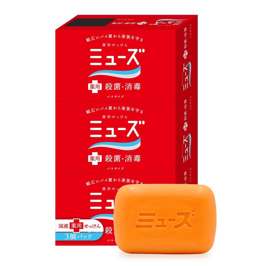 ミューズ　石鹸　バスサイズ　３個パック　１３５ｇ×３個入り