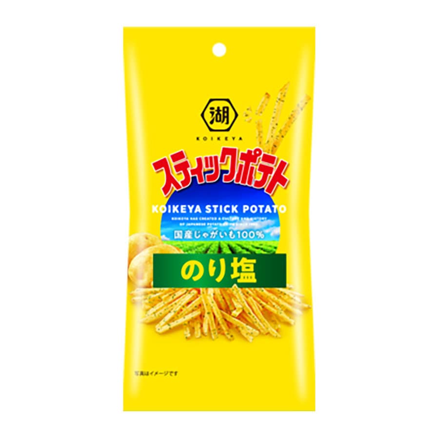 湖池屋　スリムバックスティックポテト　のり塩味　３４ｇ