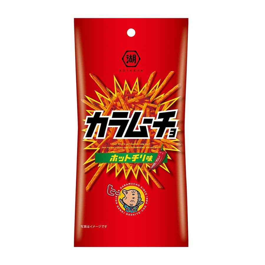 湖池屋　スリムバッグスティックカラムーチョ　ホットチリ味　３４ｇ