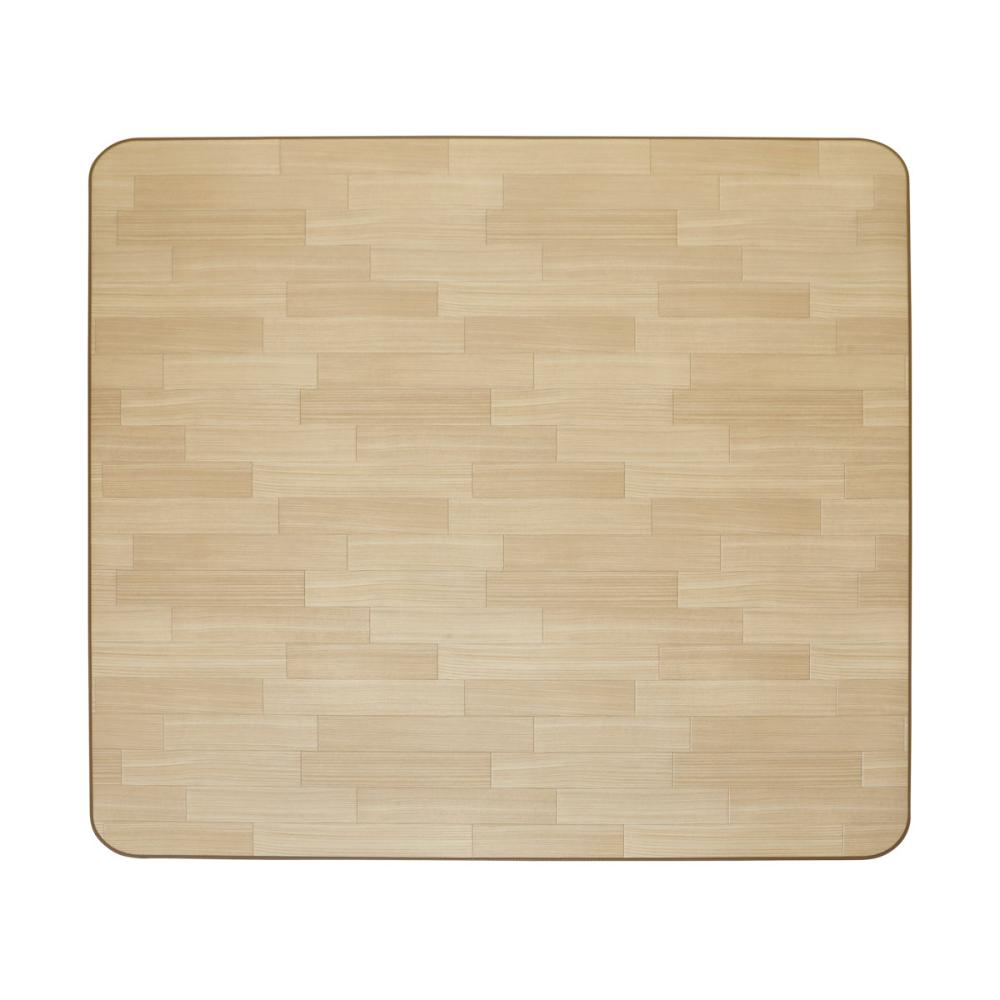 アキレスエアロン　クッションフロアラグ（ダイニングラグ）　ナチュラル　２００×２００ｃｍ