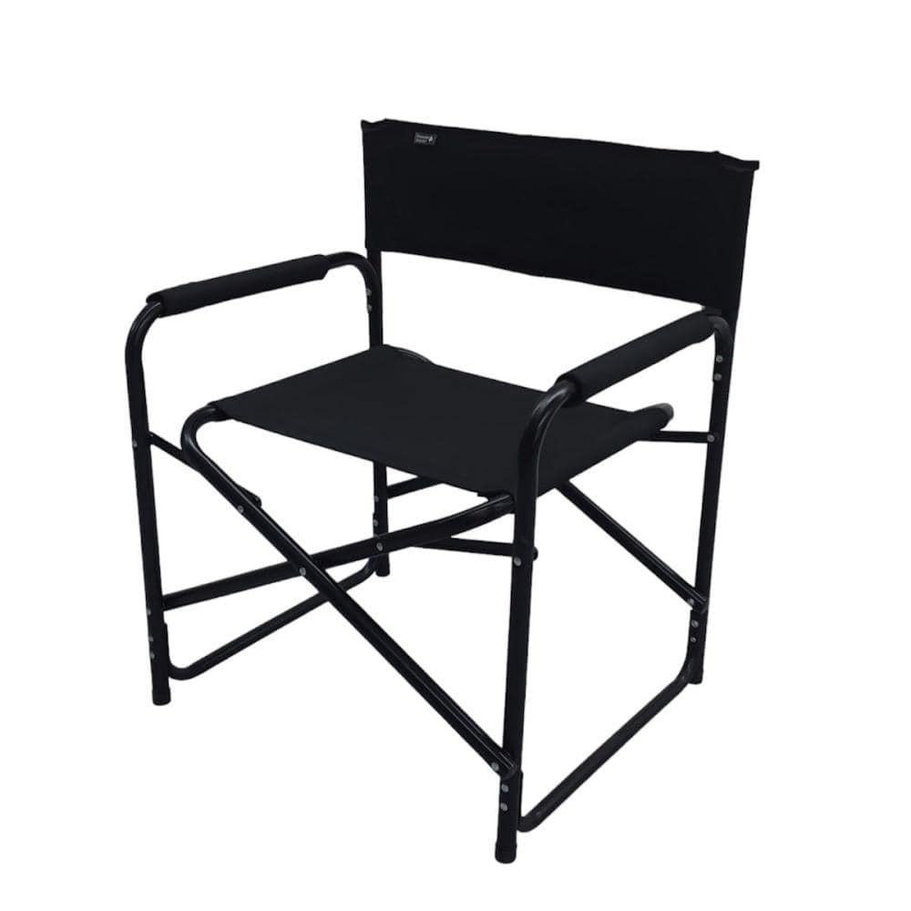 ナチュラルシーズン　ディレクターチェア　ブラック