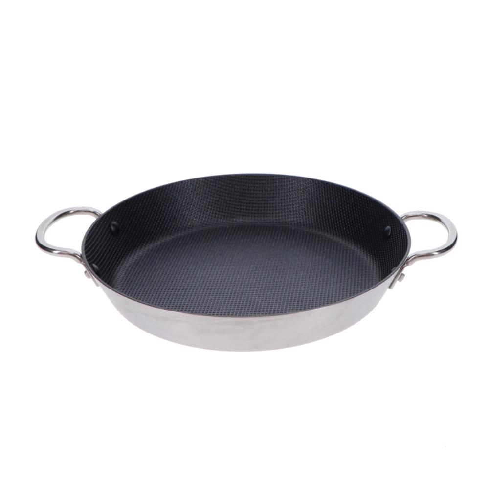 アテーナライフ　二層鋼グリルパン　両手２０ｃｍ