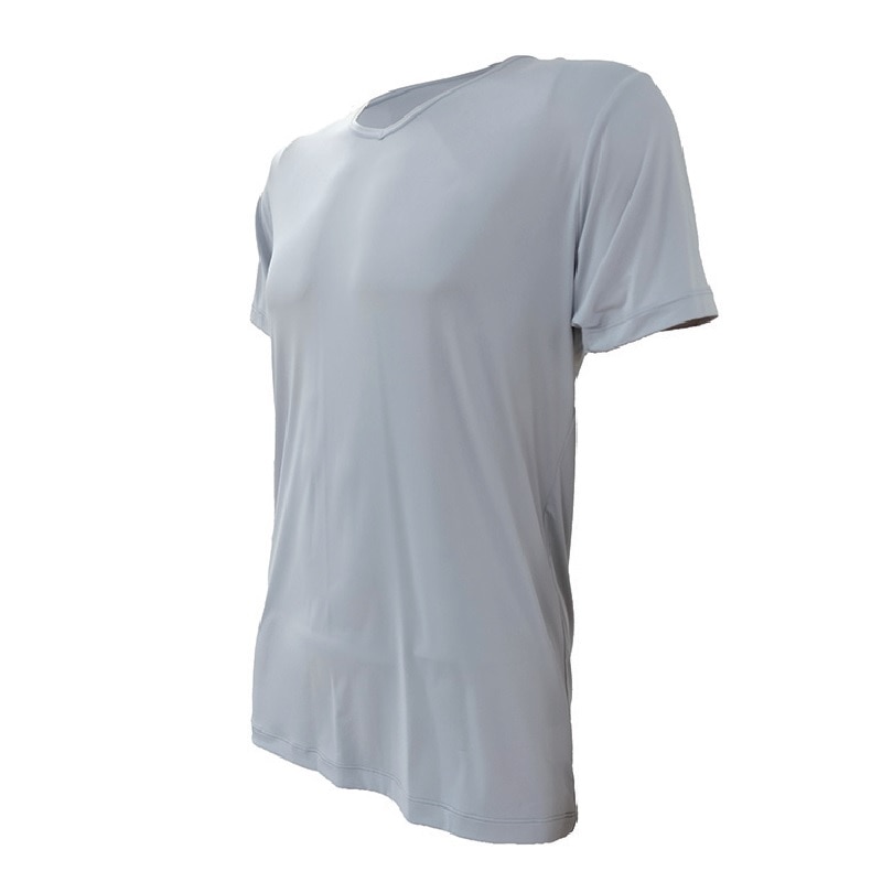 Ｋ＋ＷＯＲＫＳ　７クールドライ　インナーＶ　－７℃超冷感　ライトグレー　ＬＬ