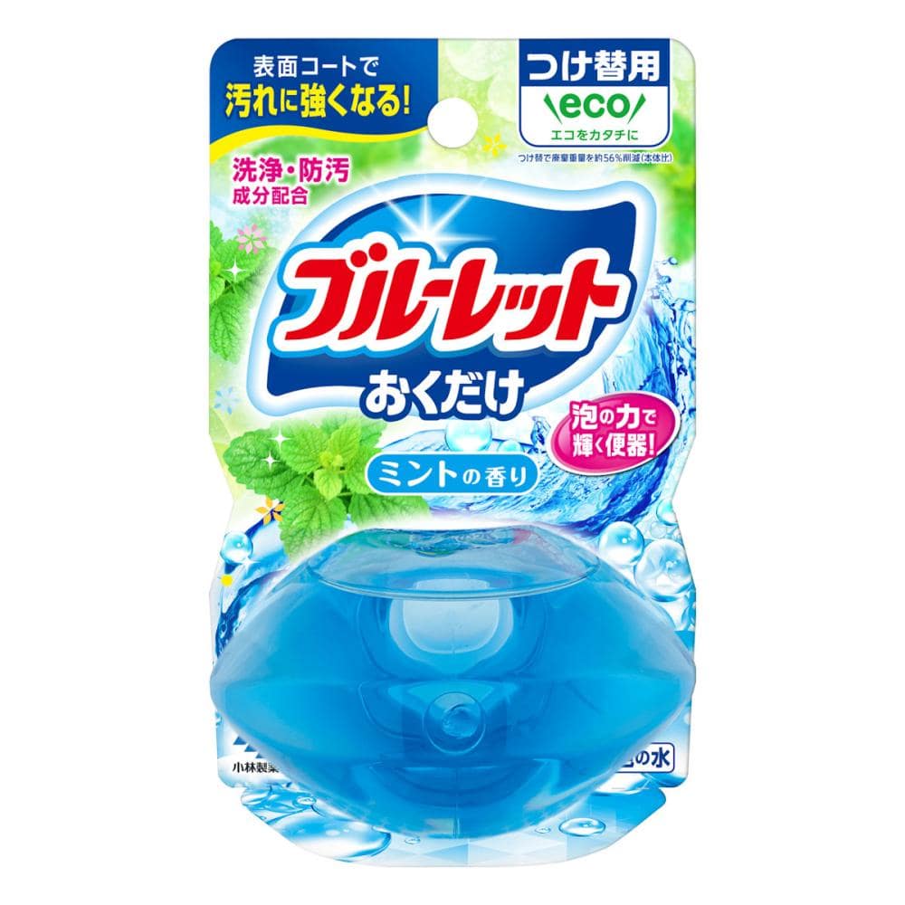小林製薬　液体ブルーレットおくだけ　ミントの香り　付け替え用　７０ｍＬ