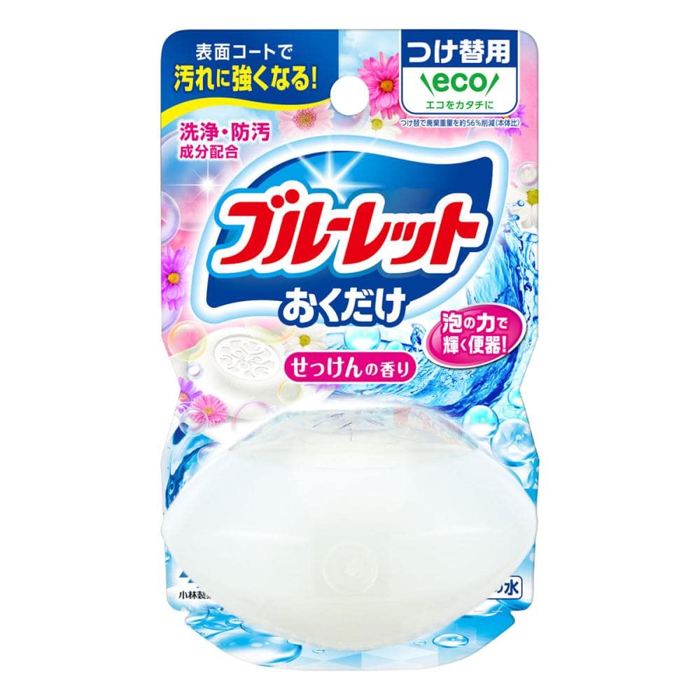小林製薬　液体ブルーレットおくだけ　せっけん香り　付け替え用　７０ｍＬ