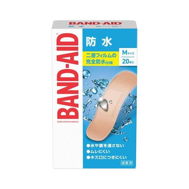 バンドエイド　防水　Ｍ　２０枚入り