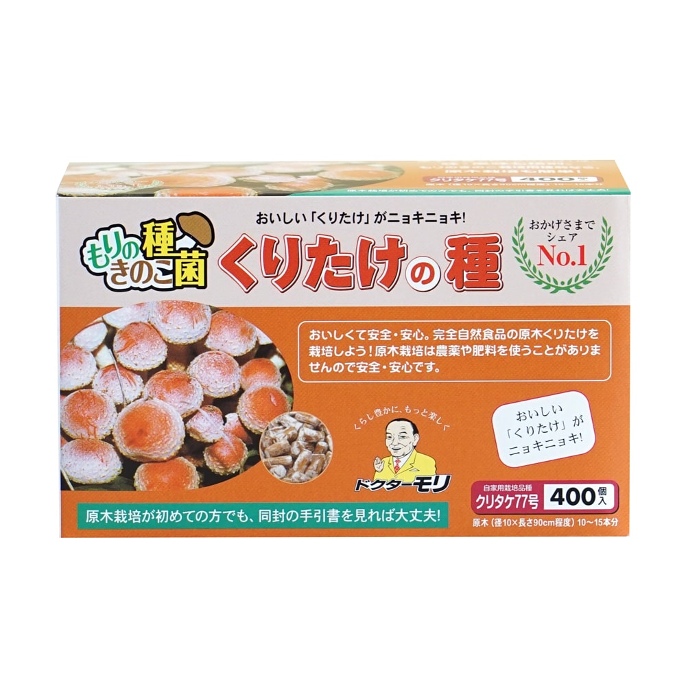 【宅配専用】　くりたけ種駒　７７号　４００駒