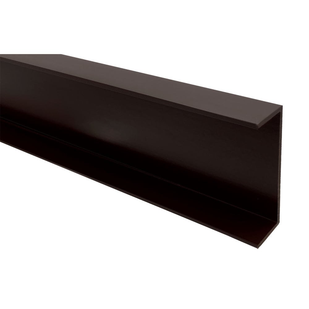 アクリサンデー　エコな簡易内窓　ロングサイズ用横カバー　ブラウン