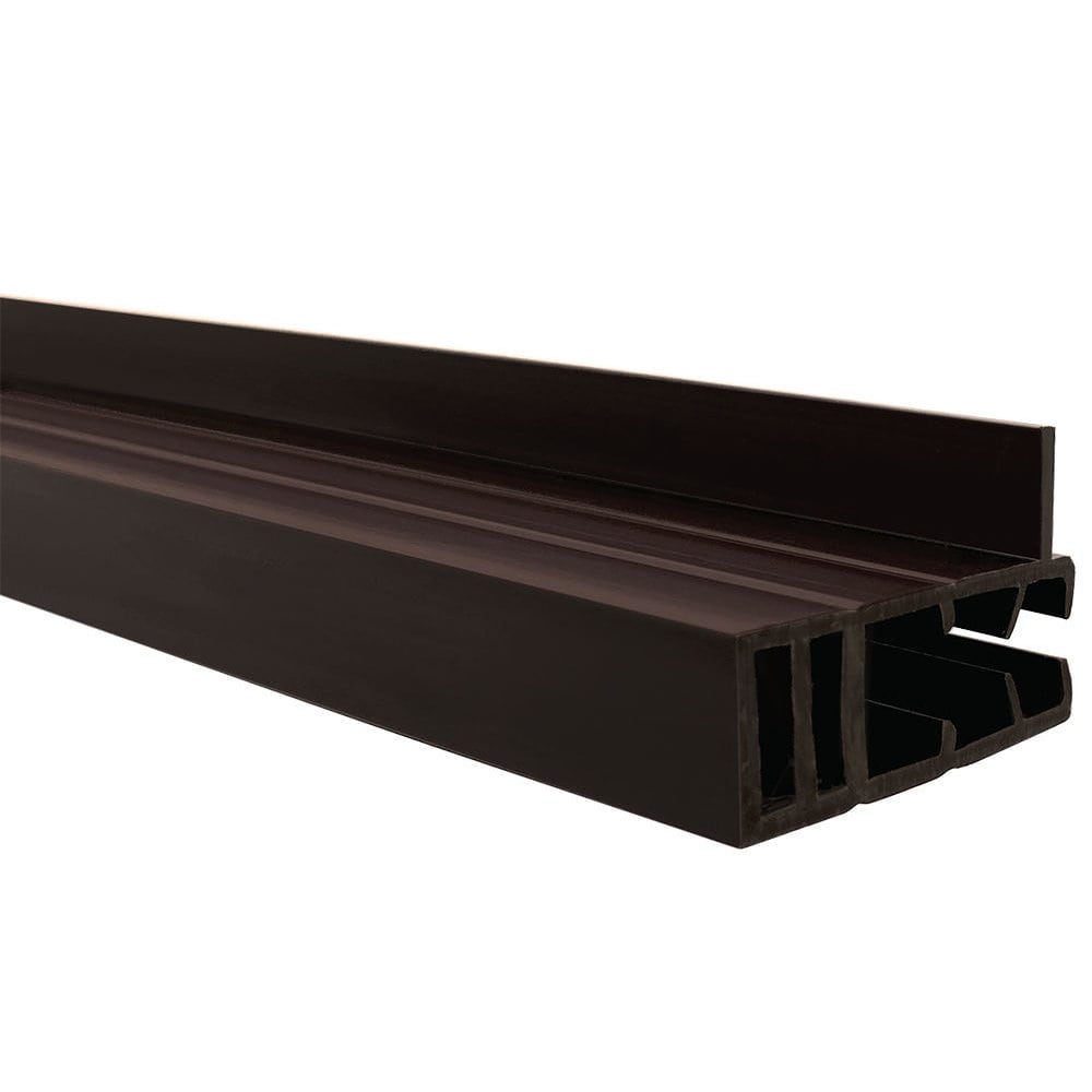 アクリサンデー　エコな簡易内窓　ロングサイズ用取手付フレーム（たて用）　ブラウン