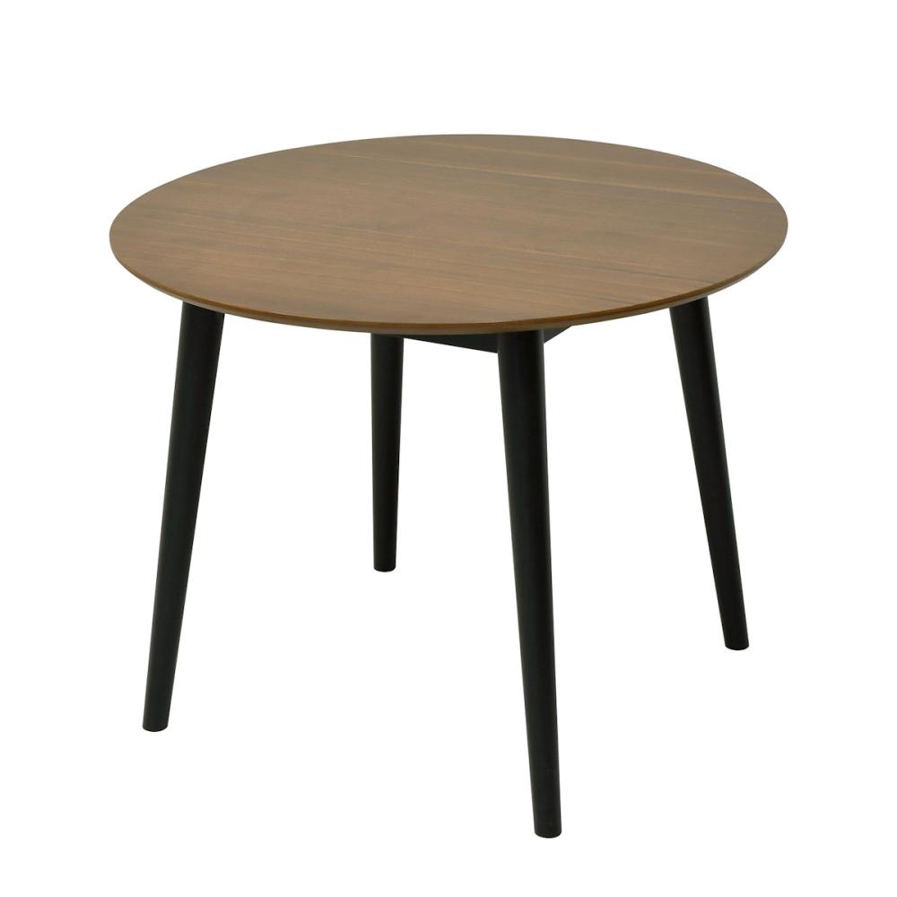 クロシオ　ダイニングテーブル　フェブラ　ブラウン　直径９０ｃｍ　４２６２