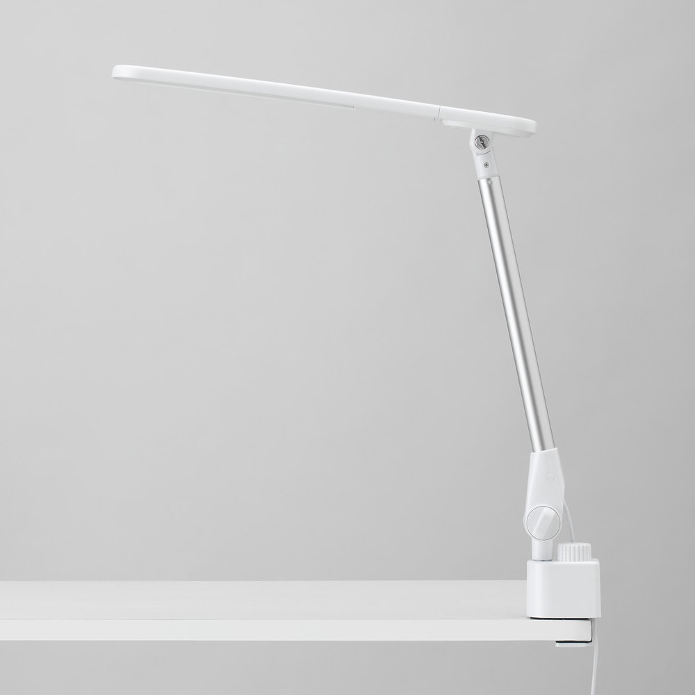 ヤザワ　調光調色伸縮　ＬＥＤアームライト　ホワイト　ＣＣＬ０８Ｃ０１Ｗ