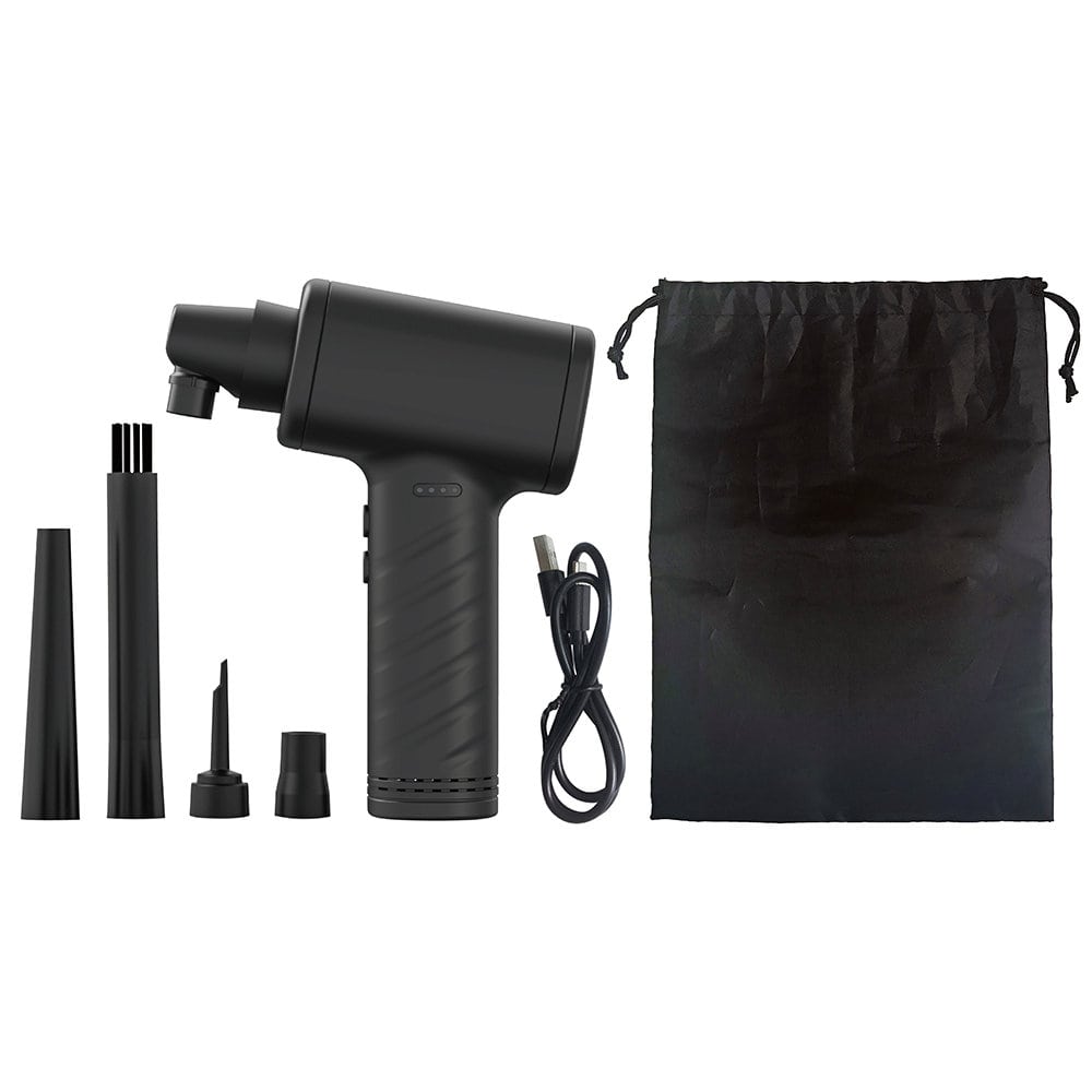 ナカバヤシ　電動エアダスター充電式　ブラック　ＤＡＤ－１０１ＢＫ