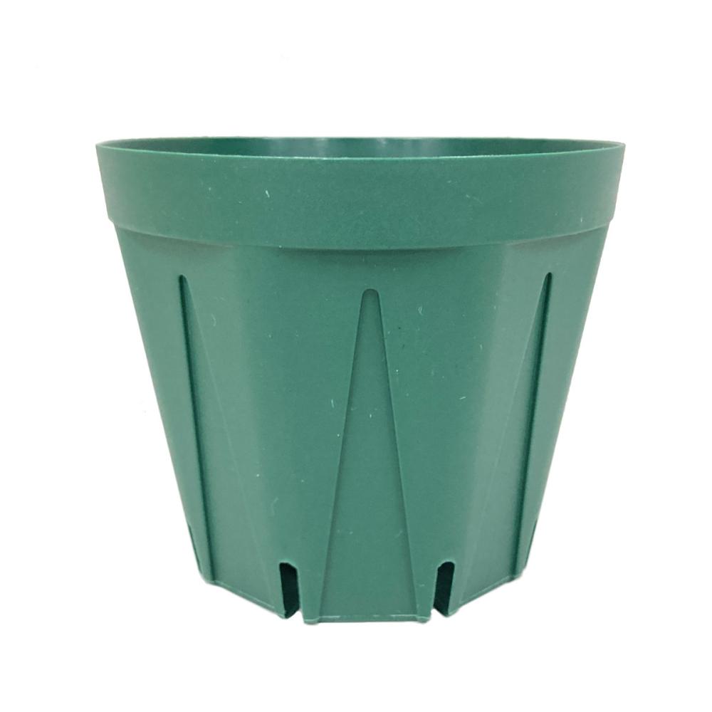 兼弥産業　スリット鉢　モスグリーン　３号