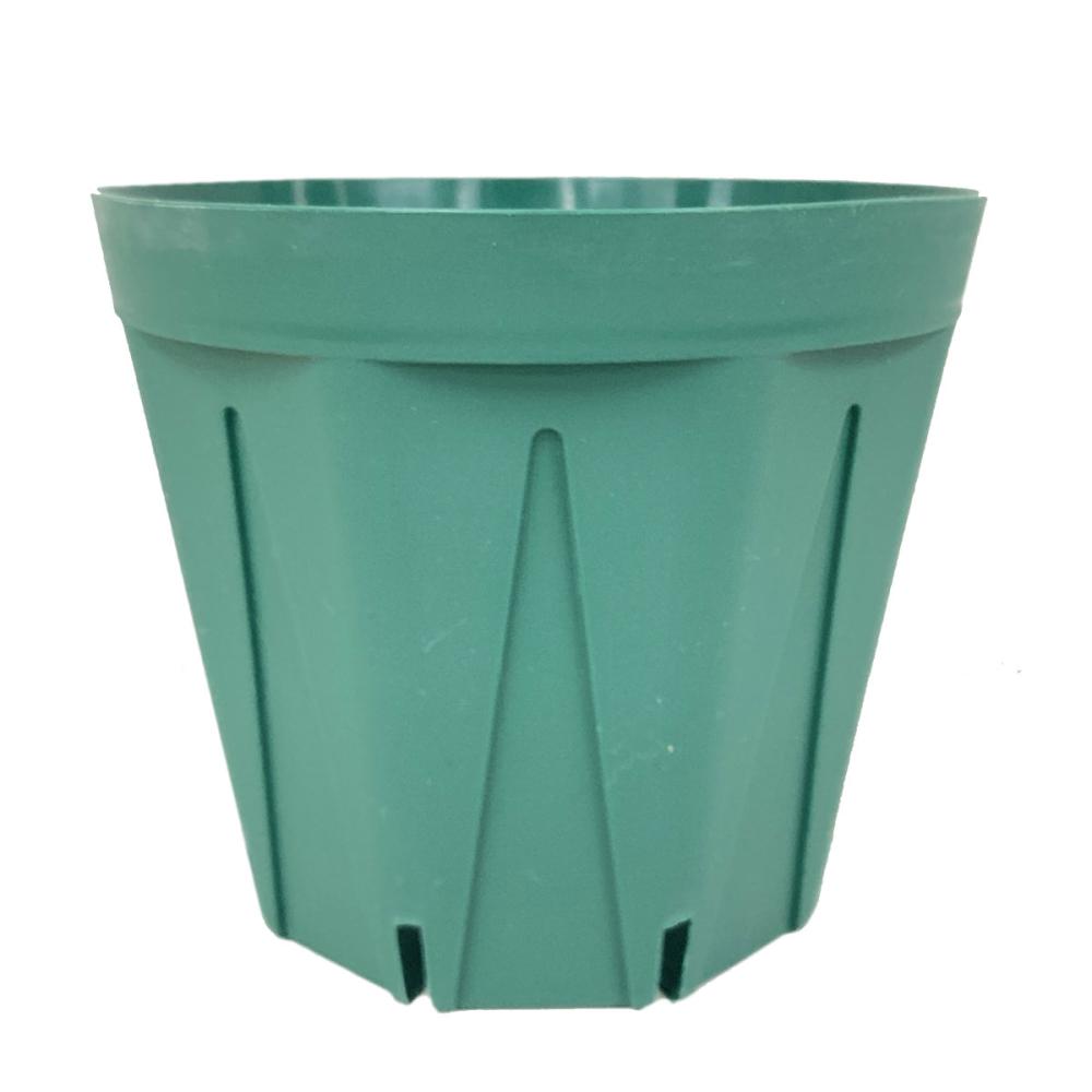 兼弥産業　スリット鉢　モスグリーン　３．５号