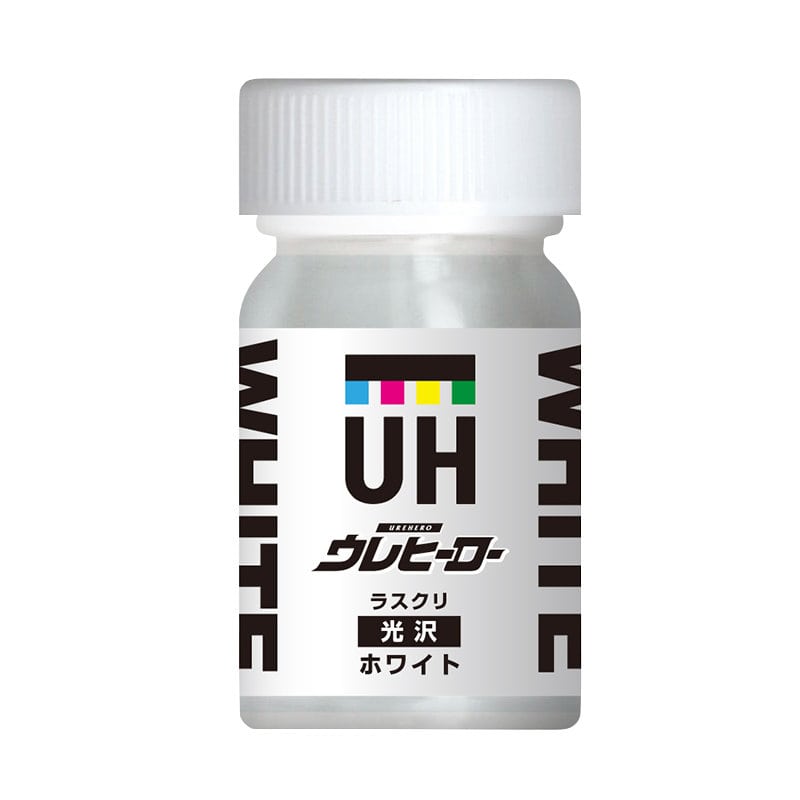 斎藤塗料　ウレヒーロー　５０ｍｌ　ホワイト　光沢