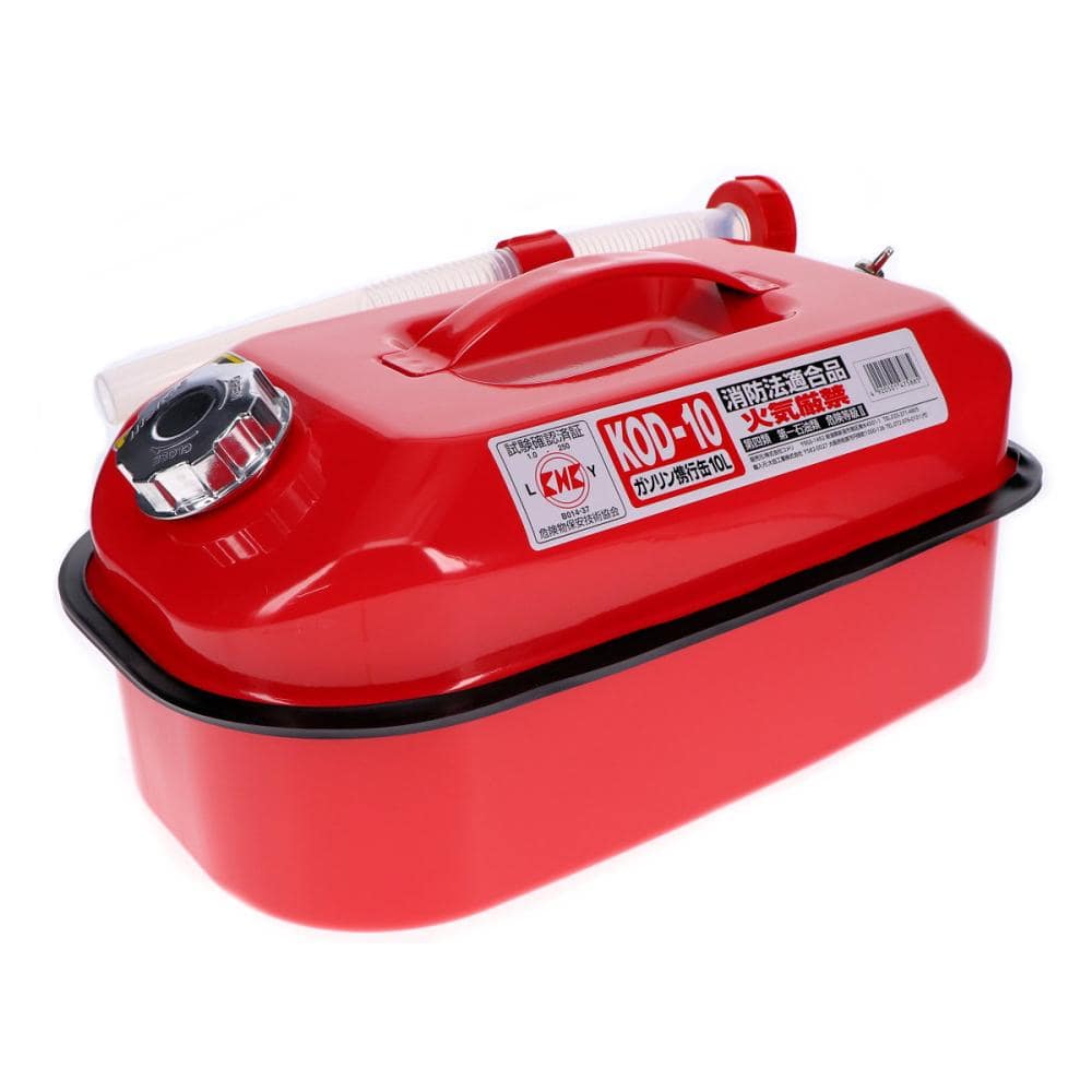 ＣＲＵＺＡＲＤ（クルザード）　ガソリン携行缶　１０Ｌ　赤