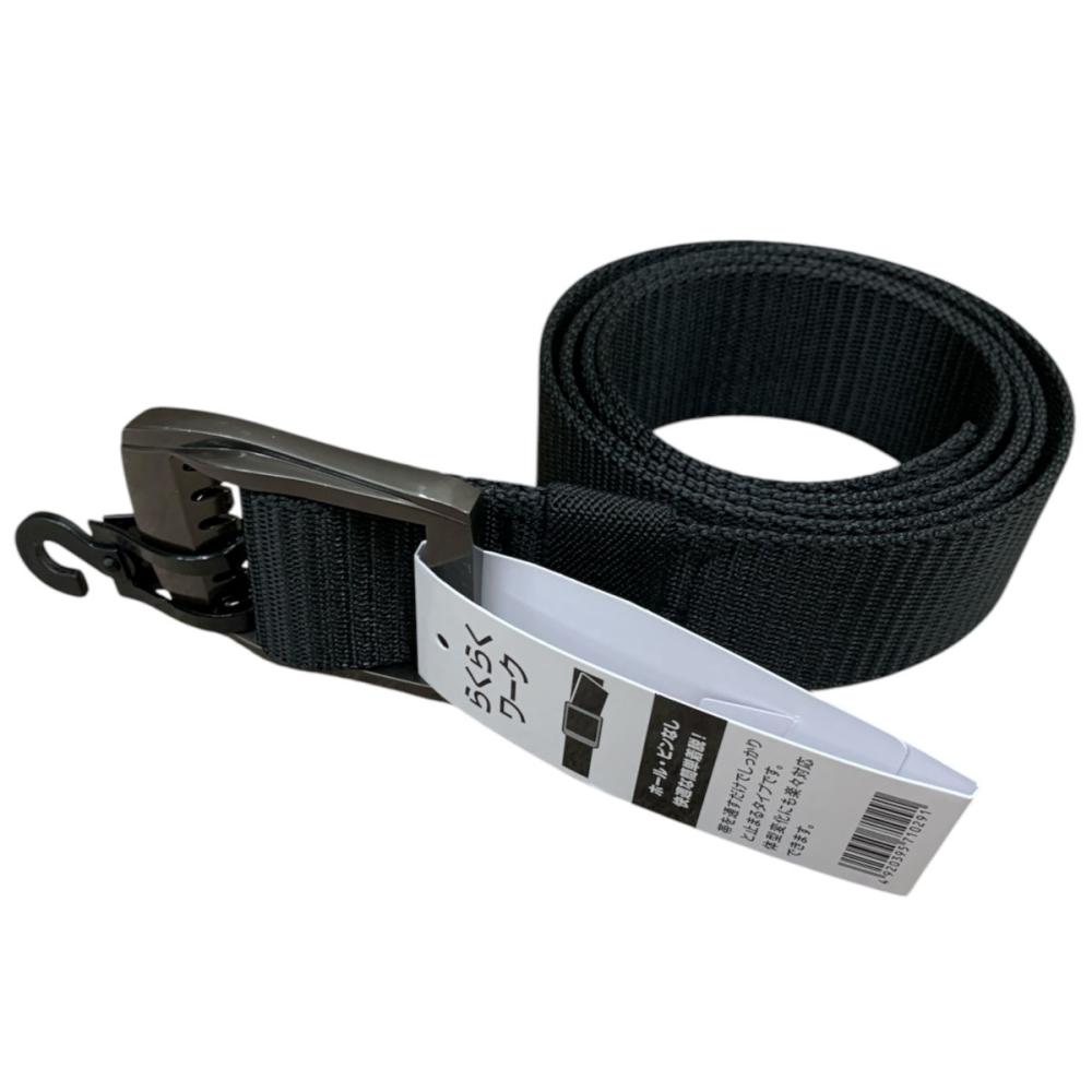 作業用ベルト　４０ｍｍ　ステッチ入り　ブラック