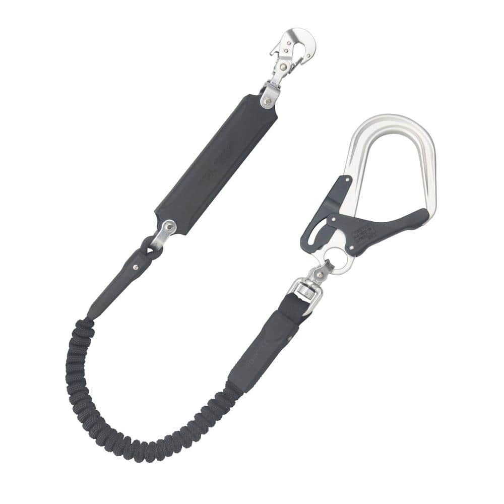 Ｔａｊｉｍａ　タジマ　ハーネス用ランヤード蛇腹シングルＬ８　Ａ１ＪＲ１５０－Ｌ８ＢＫ