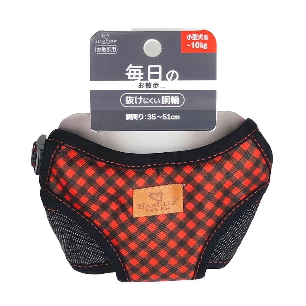 エブリデイ　チェックデニムソフト軽胴輪　Ｓ　黒