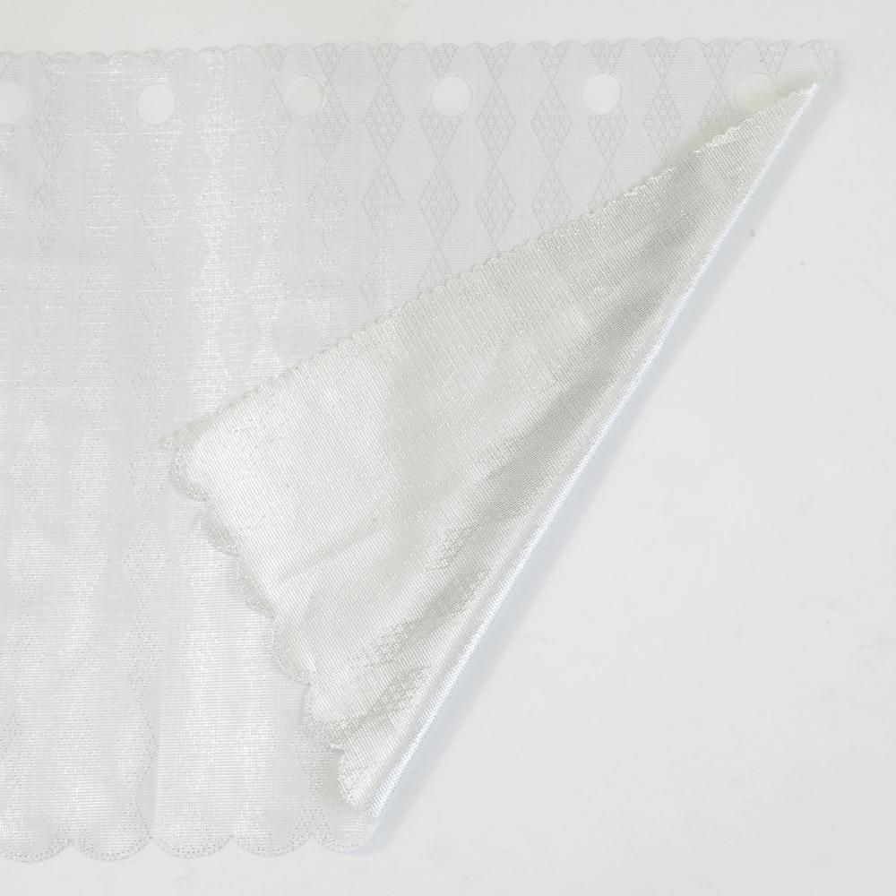 カフェカーテン　エコファイン　ひし形１４５×４５ｃｍ　４０２４