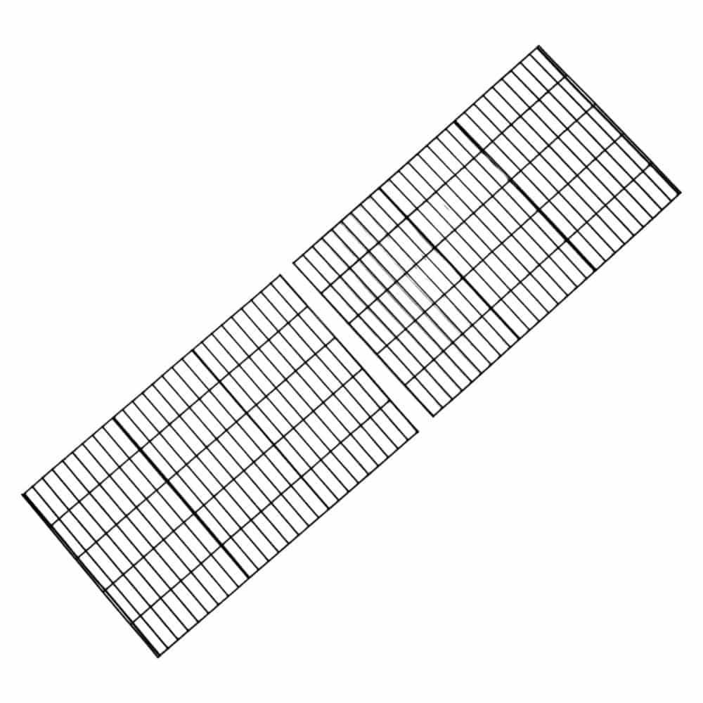 Ｋ＋ＢＵＩＬＤ　重量ラック４段　ブラック用ネット　２枚入り