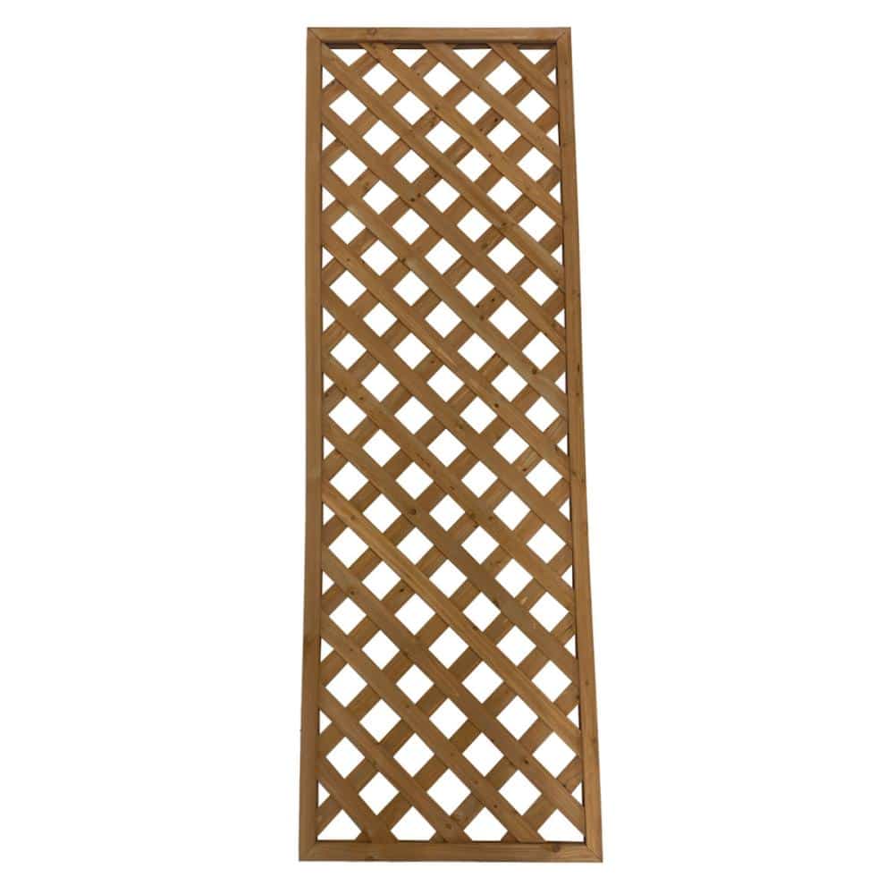 Ｋ＋ＢＵＩＬＤ　ライトブラウンラティス　６０×１８０ｃｍ