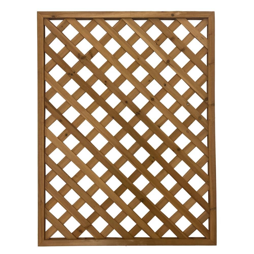 Ｋ＋ＢＵＩＬＤ　ライトブラウンラティス　９０×１２０ｃｍ