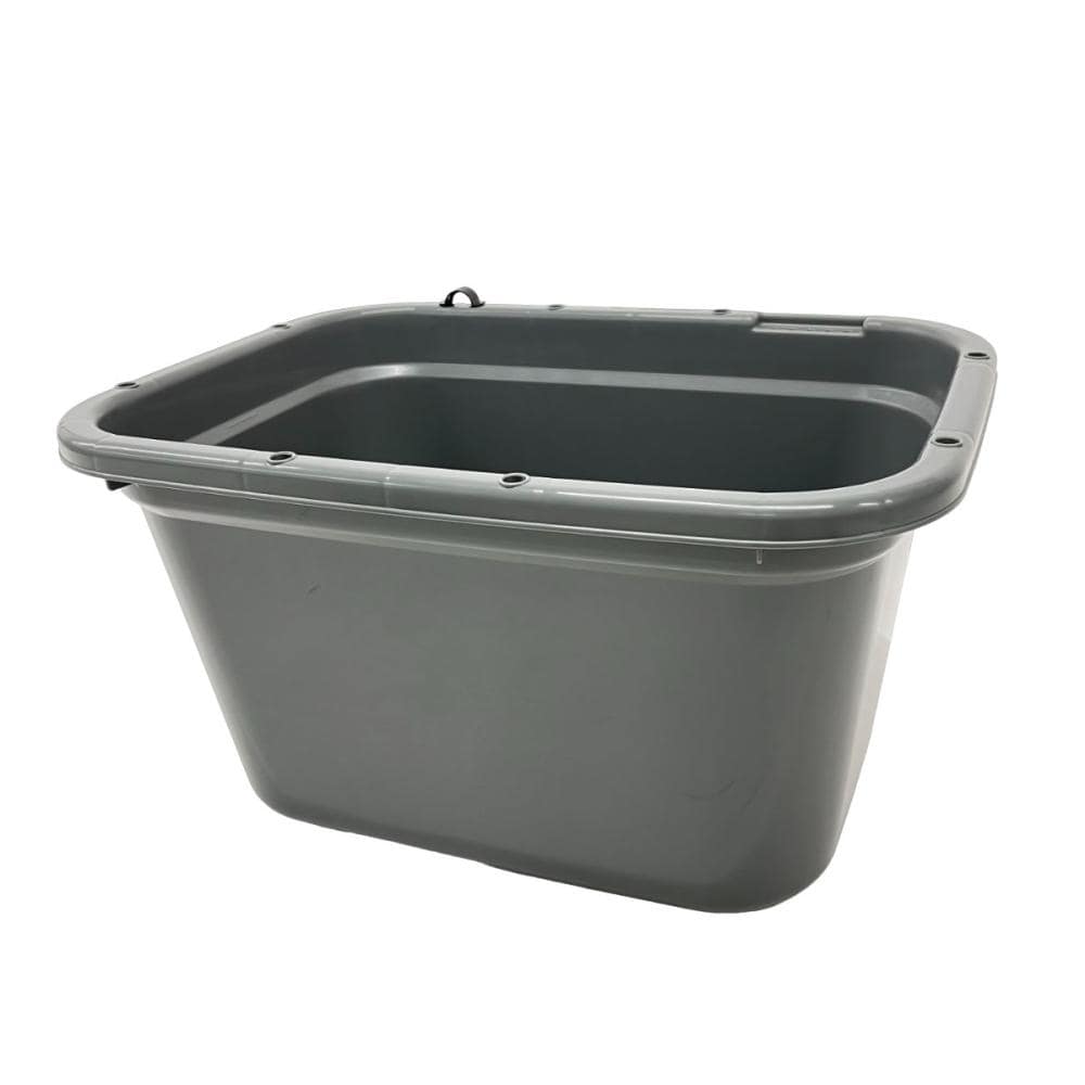 Ｅ－ＣＯＮ（エコン）　角型タライ　６０型（５６L)　グレー　食品衛生法適合