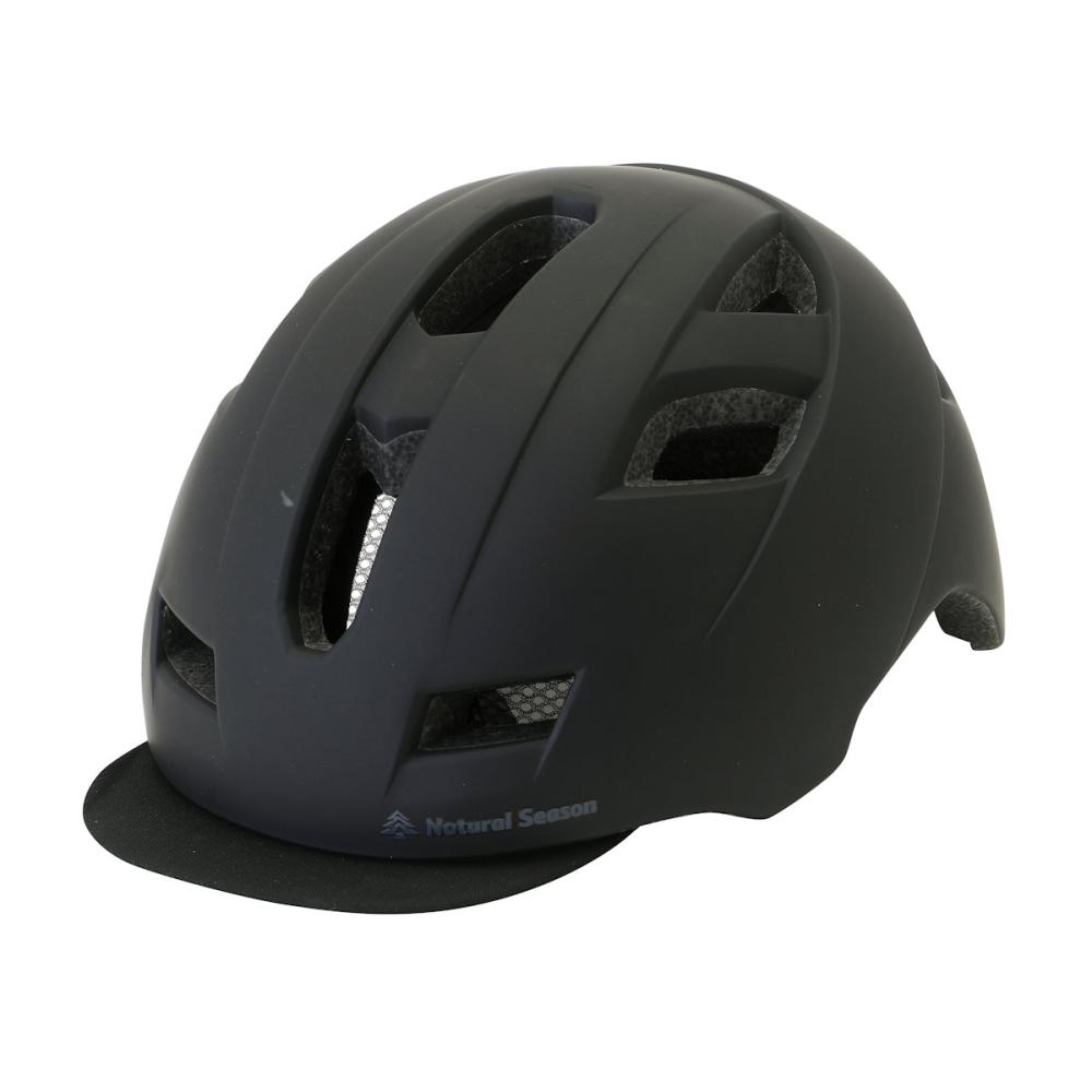 ナチュラルシーズン　カジュアルヘルメット　ブラック