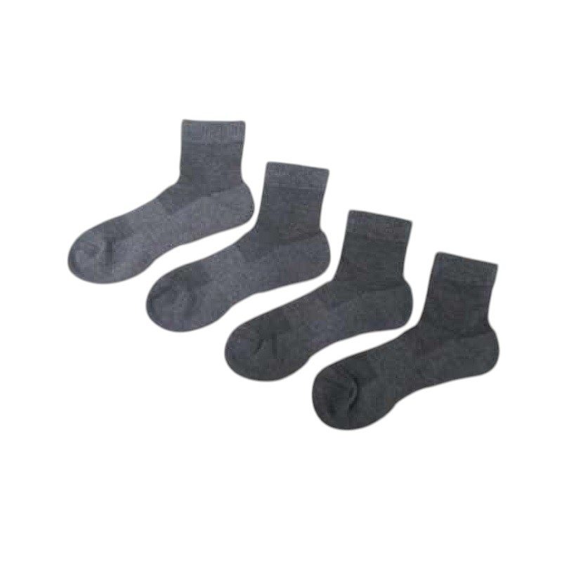 你的品牌名　底パイル甲メッシュソックスデオ　先丸２足組　２５～２７ｃｍ