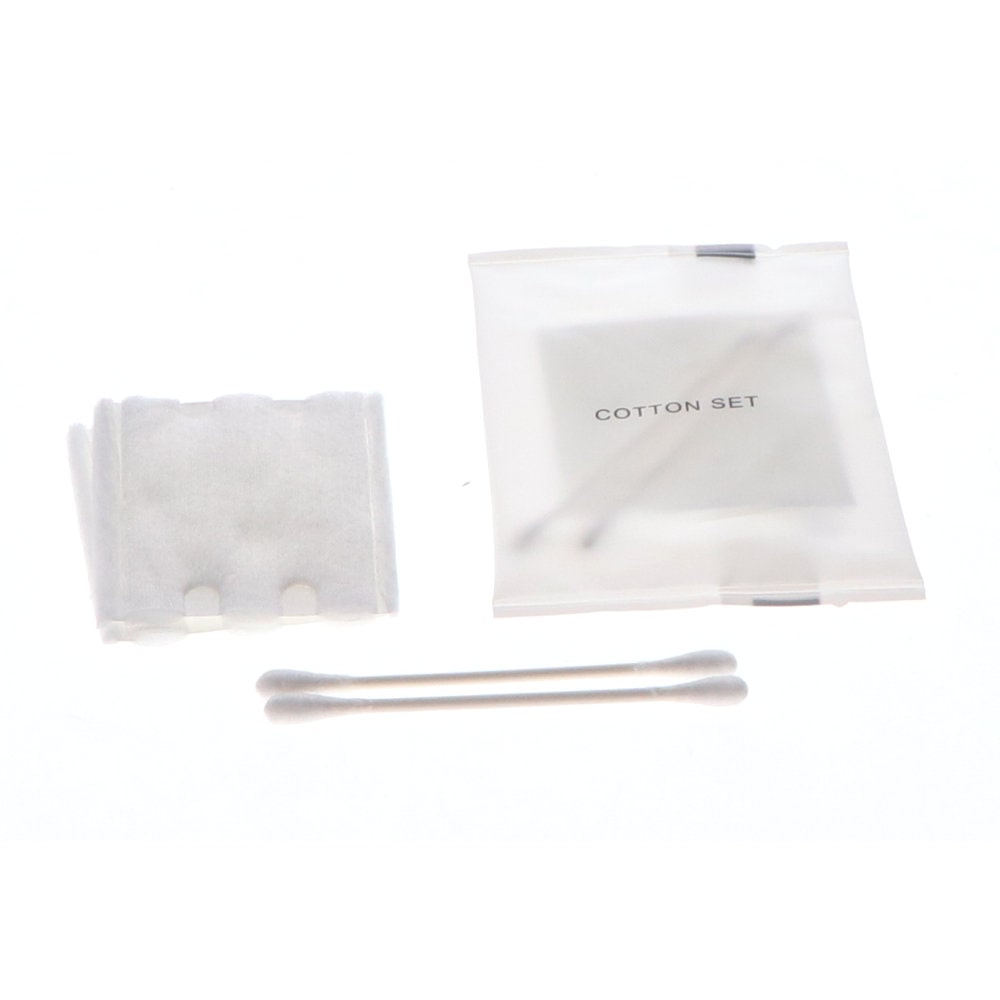 業務用ホテルアメニティ　コットンセット　個包装（白色袋）１００個入り　ＳＴ－１－Ａ１００Ｐ