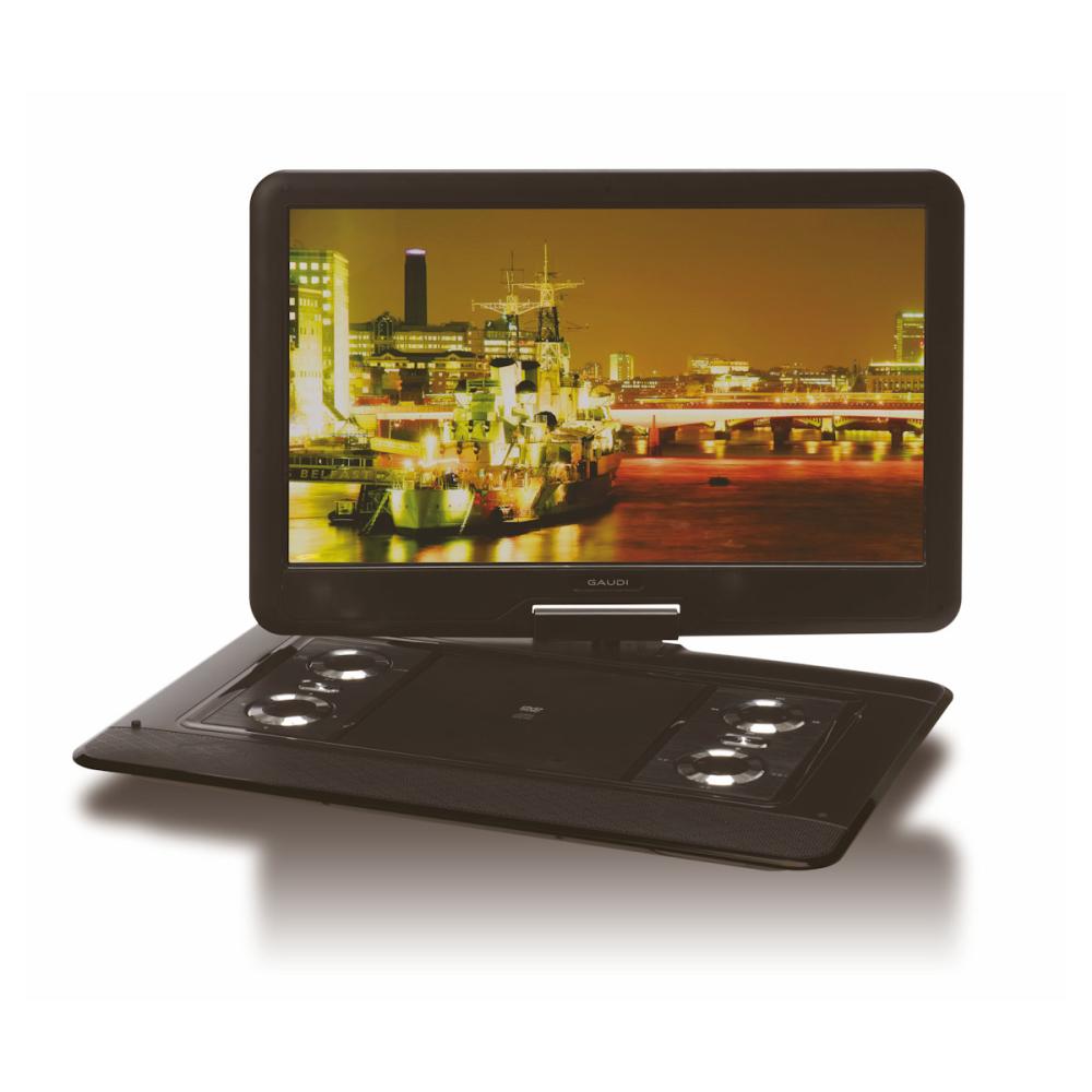 グリーンハウス　１５．４型バッテリー内蔵　ポータブルＤＶＤプレーヤー　ＧＰＤ１５Ｂ２ＢＫＫＭ